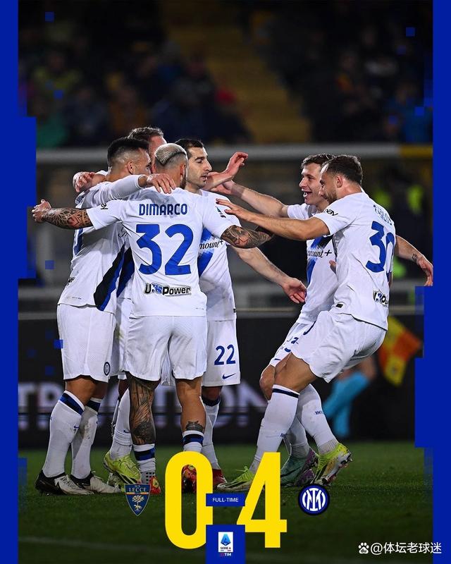 国米继续连胜,领跑意甲联赛 国米继续连胜,领跑意甲联赛